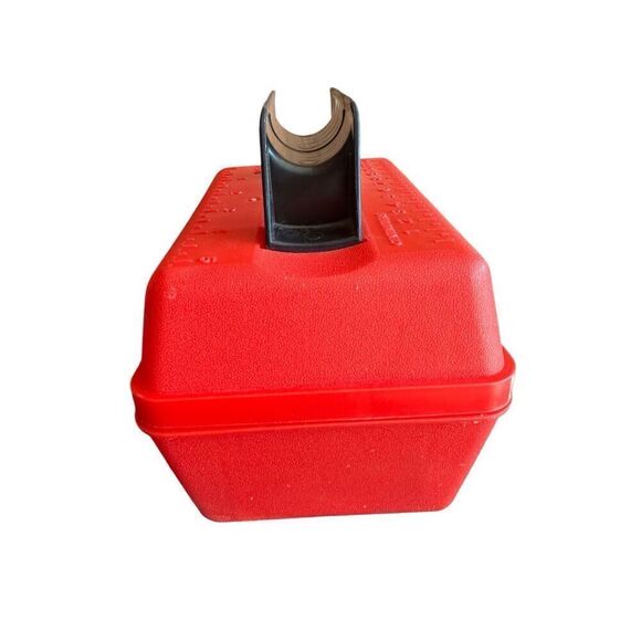 Fisher Price Miniature Medical Kit Tackle Box #3501 Vintage 1987 red - Picture 6 of 7